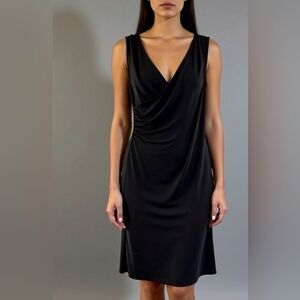 Merona Charcoal Asymmetrical Dress